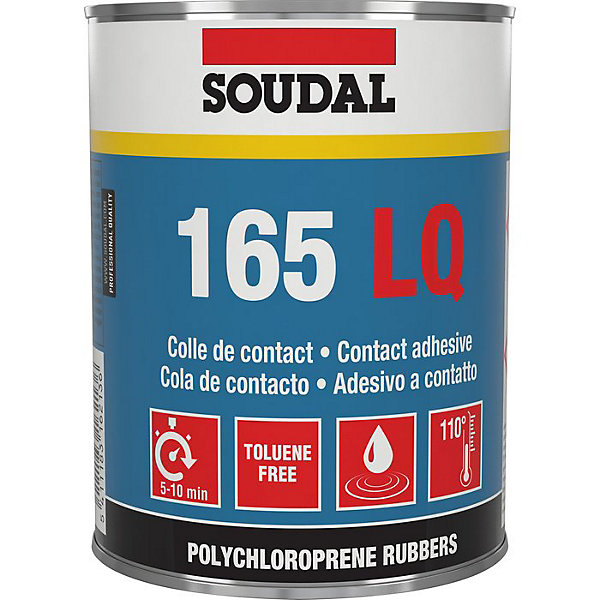 Colle néoprène 165LQ - Liquide - Soudal