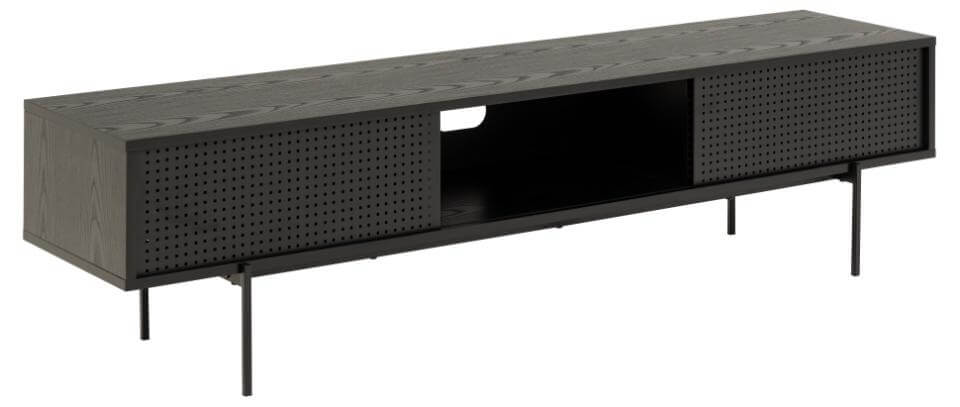 Rebellenclub TV-meubel Aarhus - meubel Aarhus 180cm - Zwart