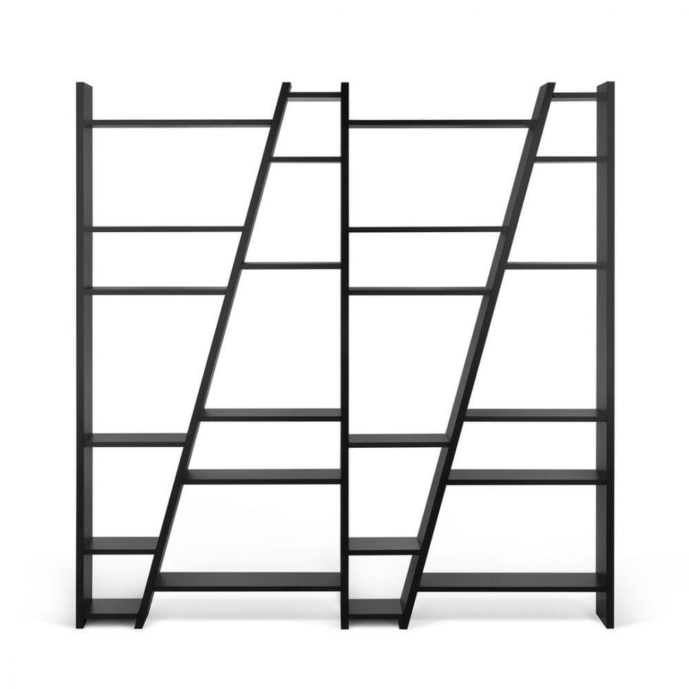 DELTA - Bibliothèque  placage noir