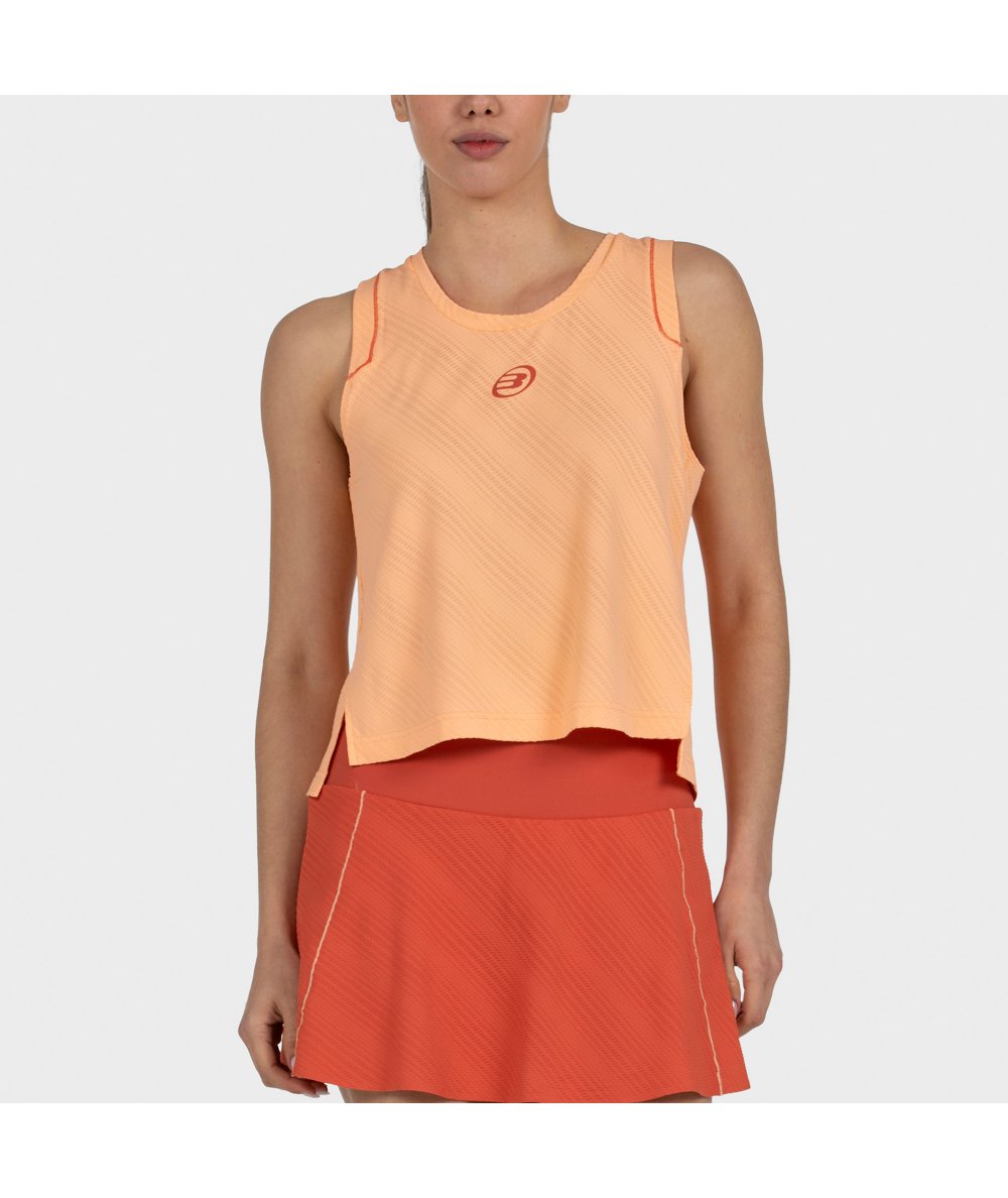 CAMISETA BULLPADEL AMALIA NARANJA PASTEL