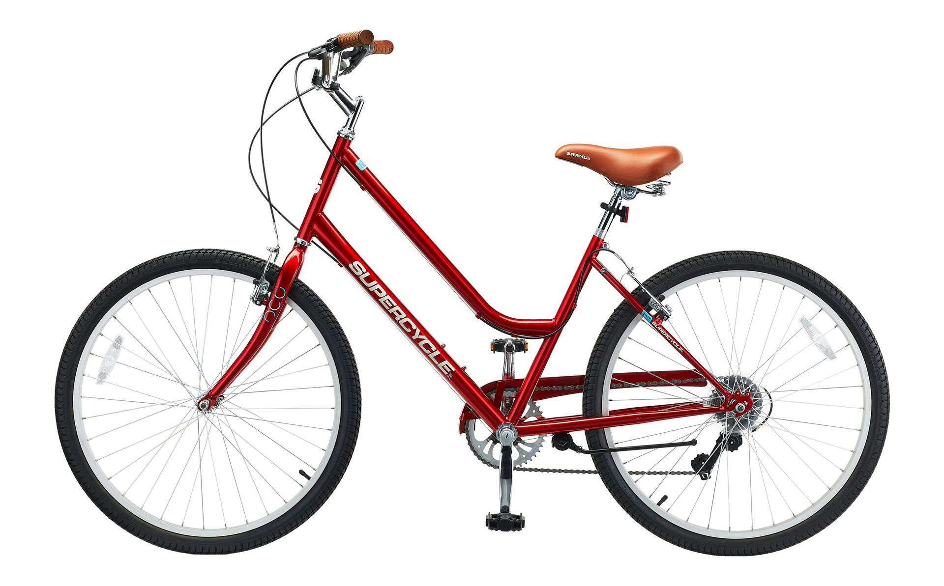 Supercycle Pathway Bicycle, 26-in, Red