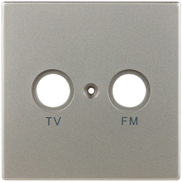 Futura Abdeckung Antenne TV/RF, Platin, Kunststoff