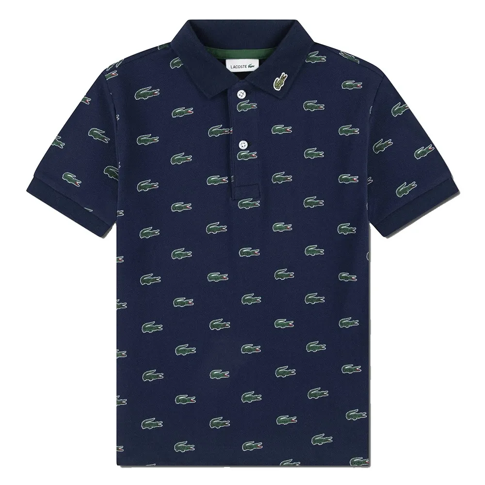 Lacoste Kids Mini Icon Pique short sleeve polo