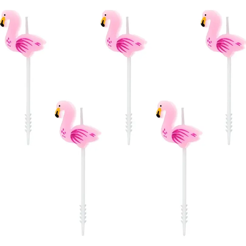 Geburtstagskerzen 5er-Set Partydeco