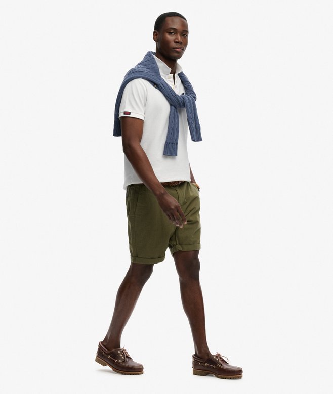 Premium Textured Chino Shorts