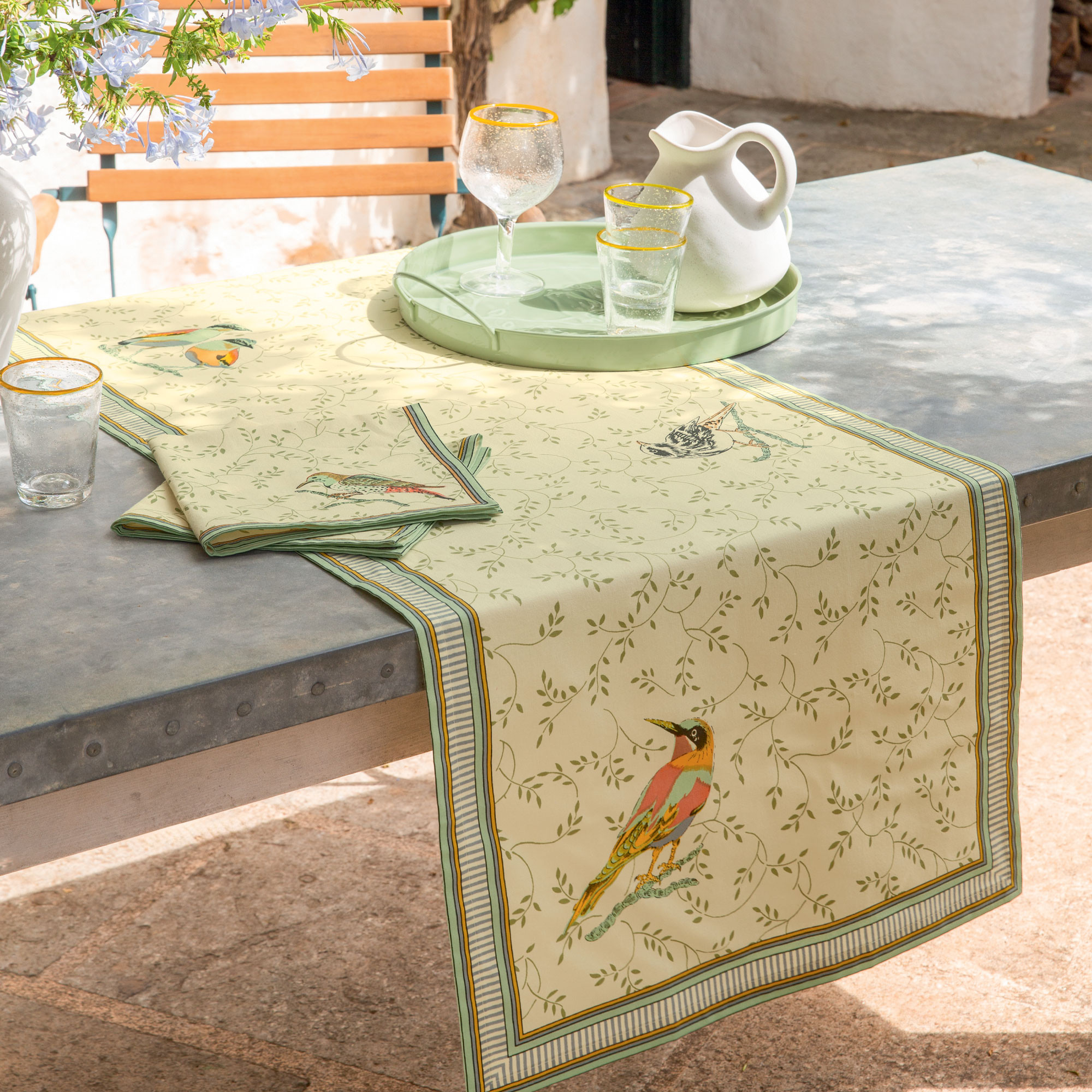 Lot de 2 serviettes de tableBecs sucrés