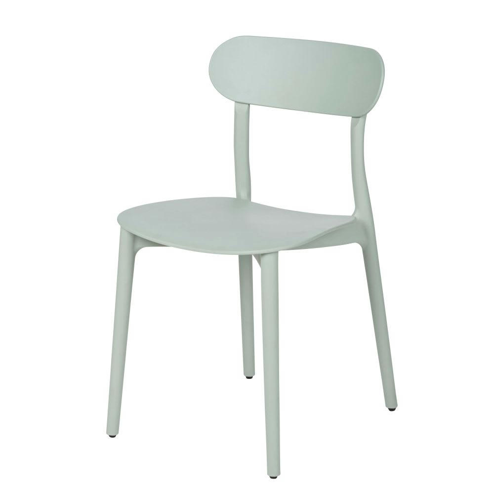 Eve - Chaise en polypropylène vert