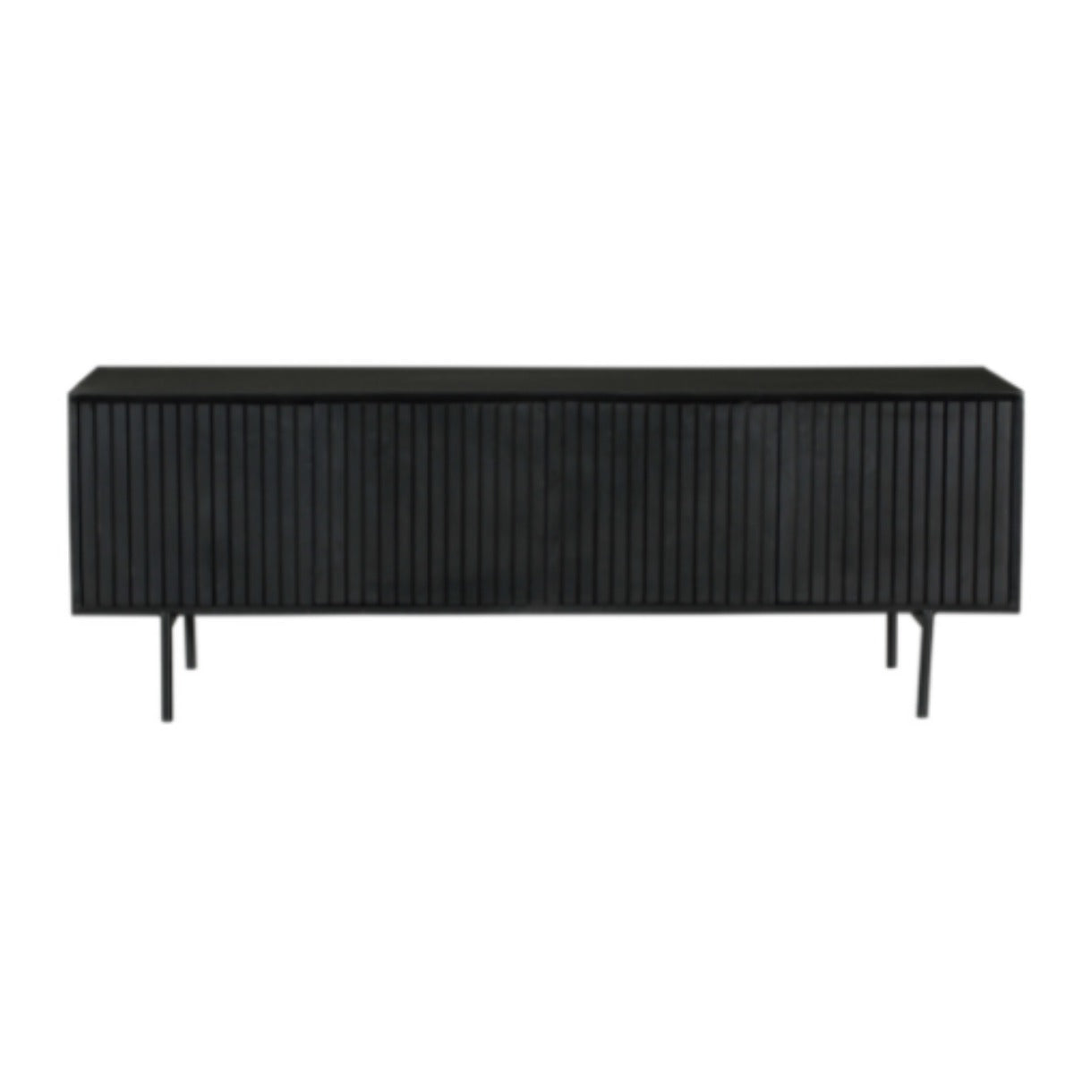 StarFurn Tv-meubel Madison - Zwart Hout - 165x45x55cm