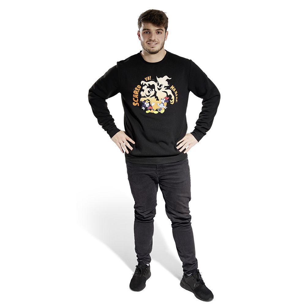 Pull adulte Disney Halloween Mickey phosphorescent - Taille L