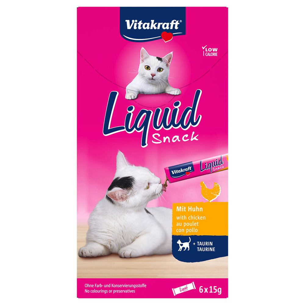 Vitakraft Cat Liquid Snack with Chicken & Taurine