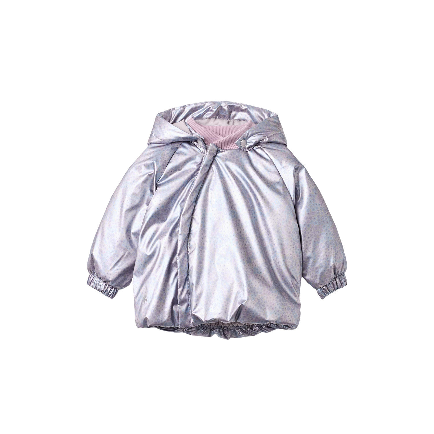 Lightweight Puffer Jacket Ravi, silver sky flower