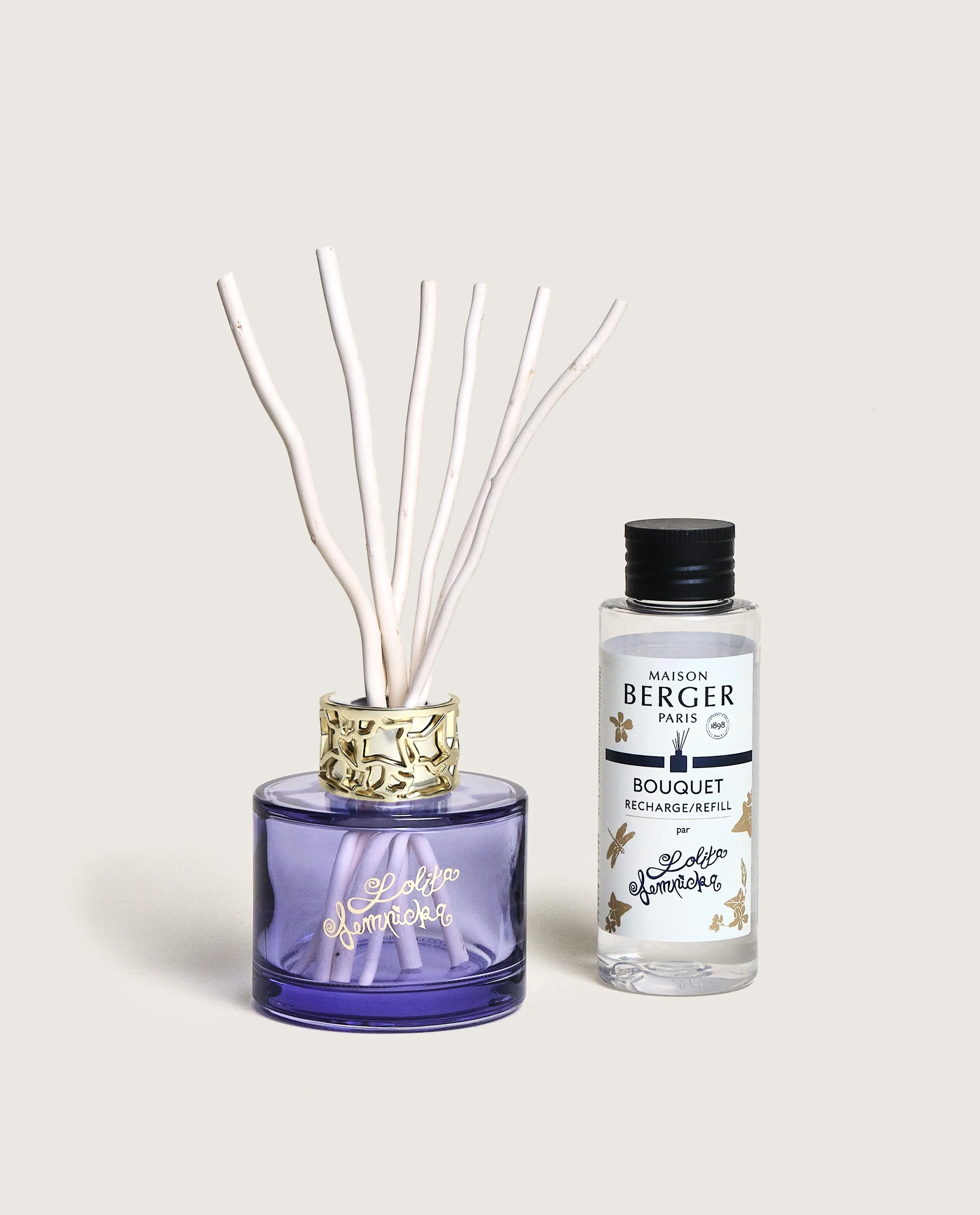 Duo mini bouquet & spray d’intérieur Lolita Lempicka Parme