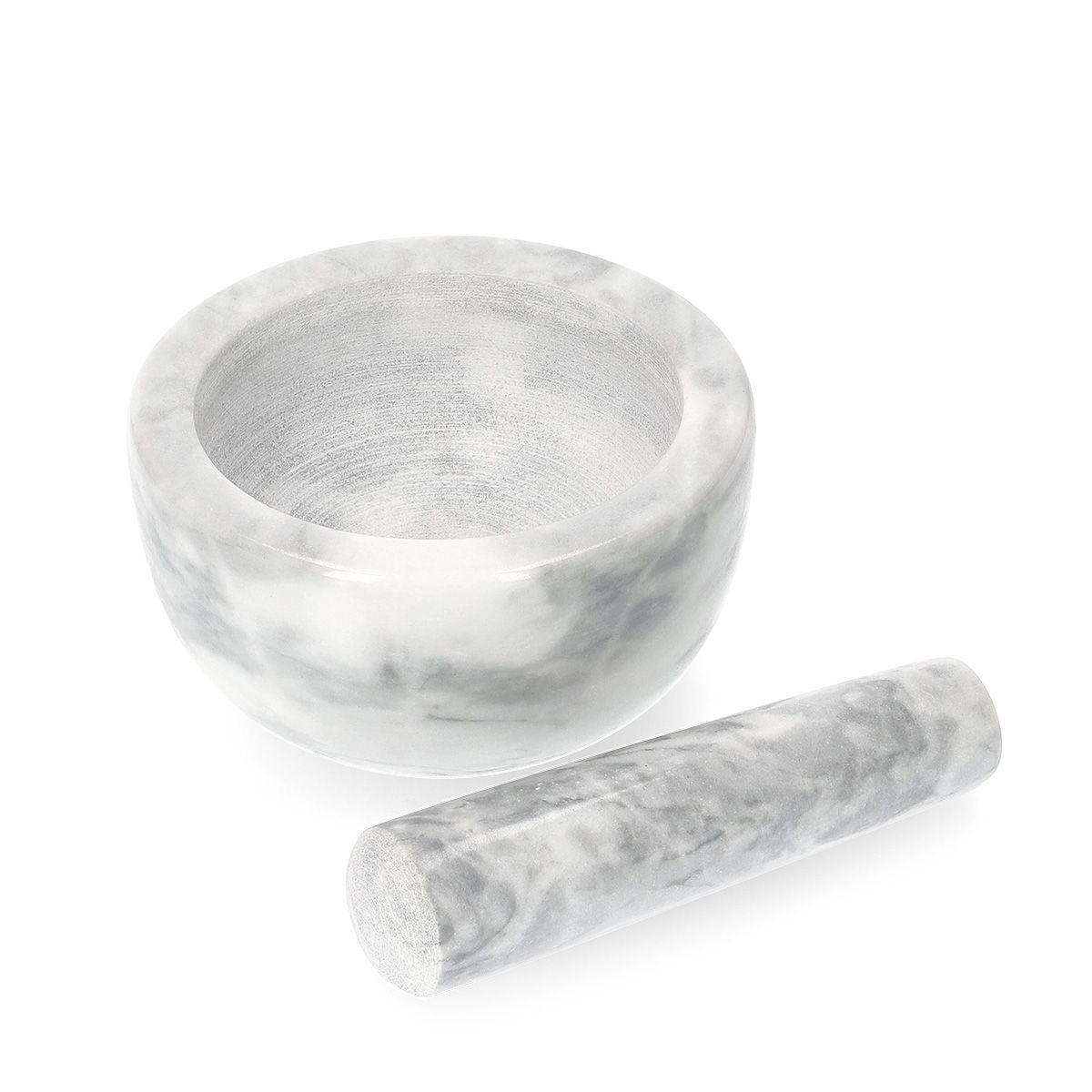 Moździerz MARBLE marmurowy biały 12 cm