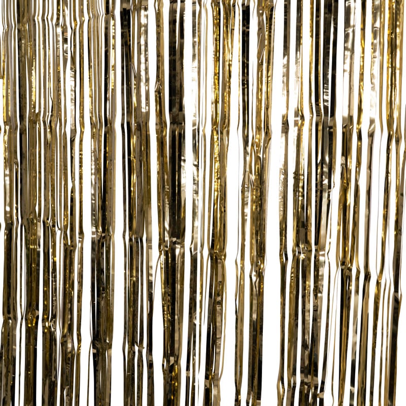 Backdrop slinger - goud - 180x200 cm