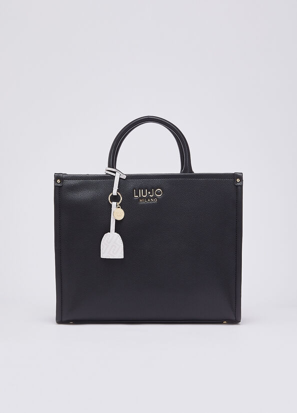 Borsa a mano media con charm