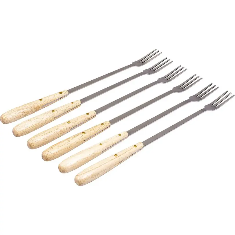 Fondue-Gabeln 6er-Set Chalet