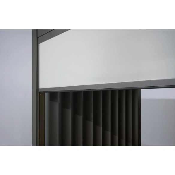 Pergola-Sonnenrollo »Gr. 4«, BxHxT: 364 x 235 x 10 cm, dunkelgrau-metallic