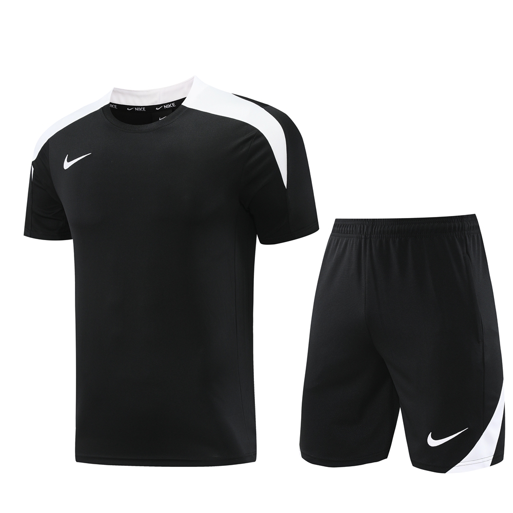 Nike Short Sleeve Training Jersey Set-ND05- Black/white