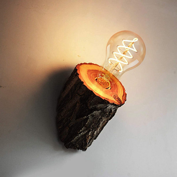NETTLIFE Lot de 1 ampoules LED E27 vintage : ampoule à filament blanc chaud A60 2200K Edison rétro 4W décorative antique