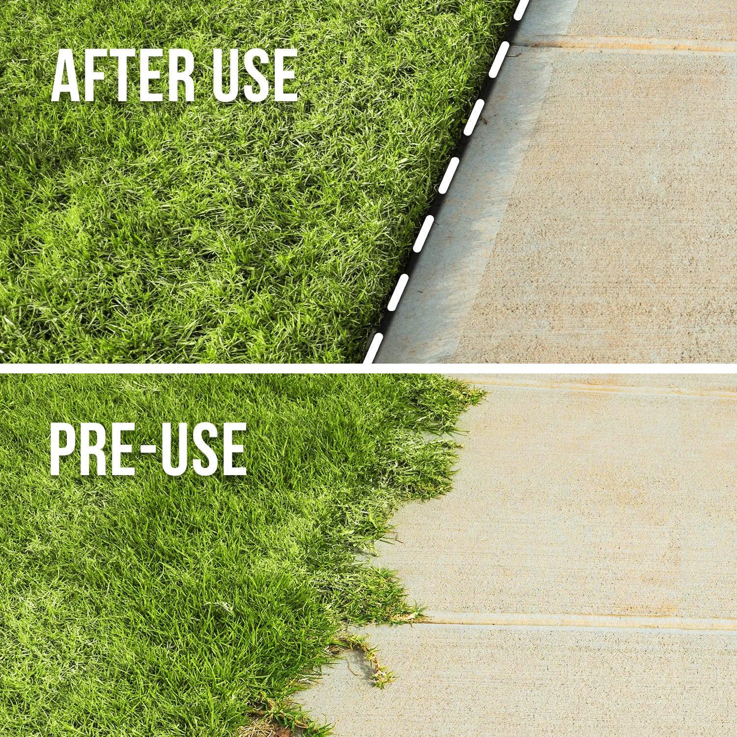 Power 31cc Sidewalk Edger Lawn Tool Gas Powered With  2-Teeth Metal Blades