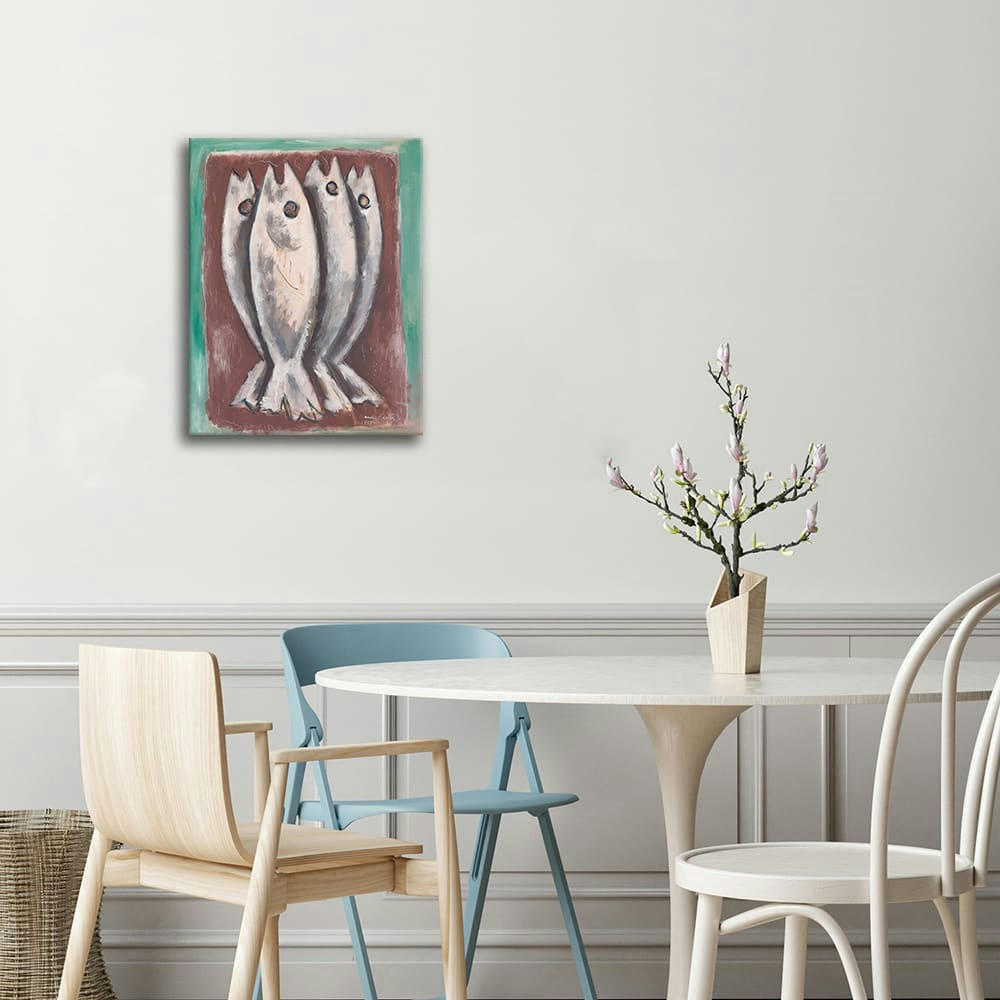 - Tableau - Sea Ghosts - Marsden Hartley 60x80cm