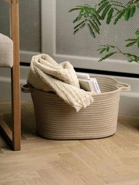 Kurv LABAN B31xL40xH22cm natur