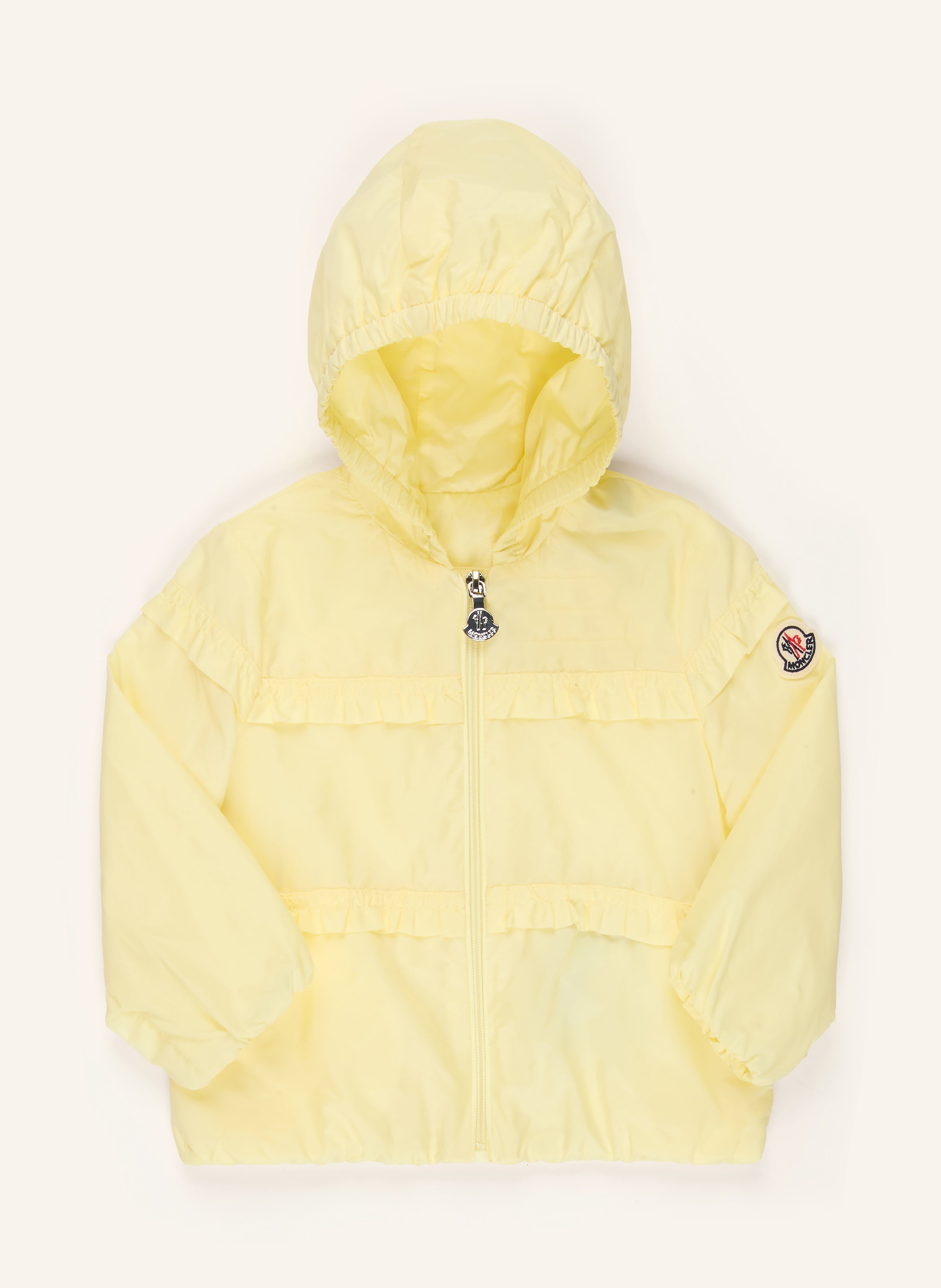 MONCLER enfant Jacke HITI mit Rüschen