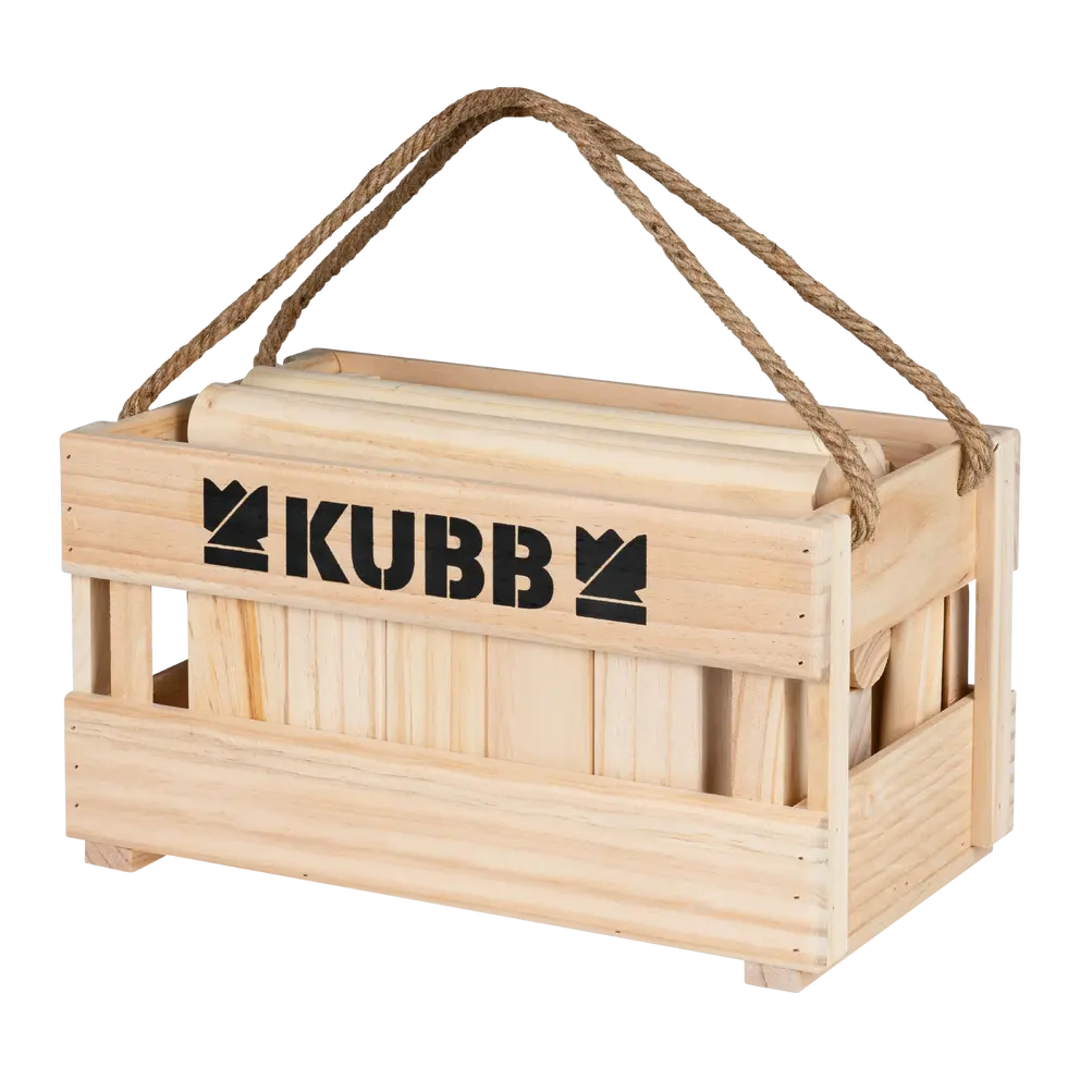 Holzspielzeug Kubb