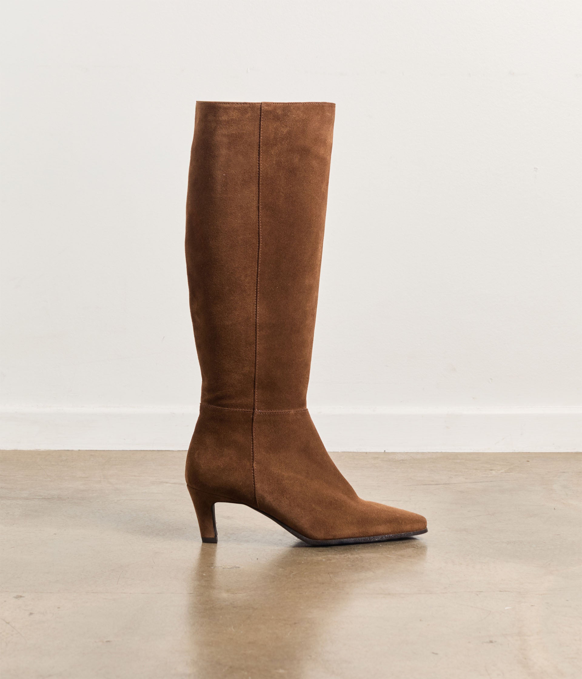 Bottes velours camel Hayao