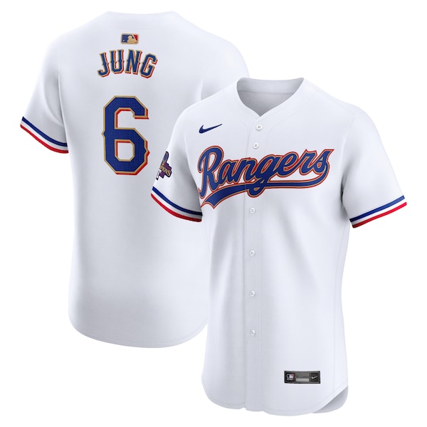 Josh Jung Texas Rangers Nike 2024 Gold Collection Elite Player Jersey – White