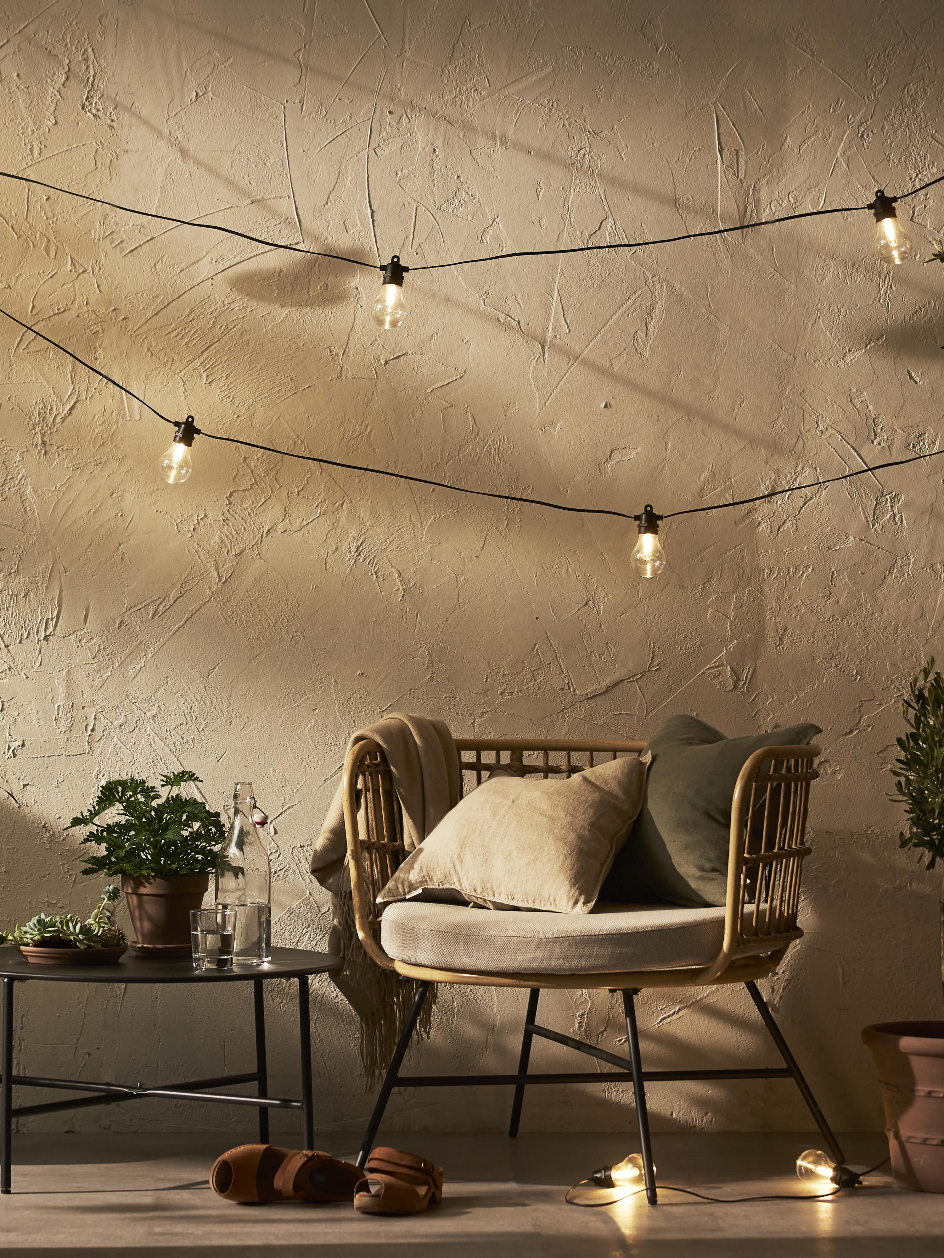 Outdoor LED-Lichterkette Selecta mit Timerfunktion, in verschiedenen Größen