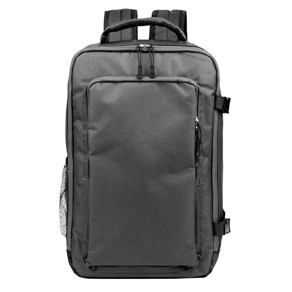 Sac à dos voyage 20L lowcost polyester gris L25xP20xH40cm