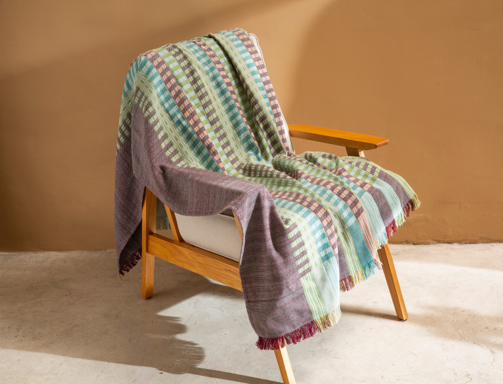 Plaid et jeté de canapéAu naturel