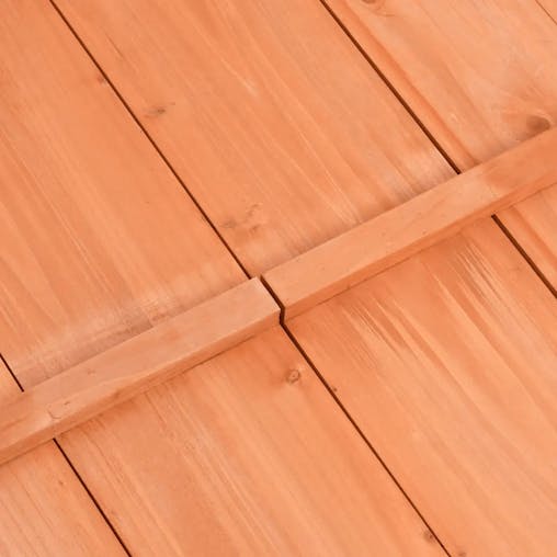 NNEVL Sandbox Firwood 95x90x15 cm