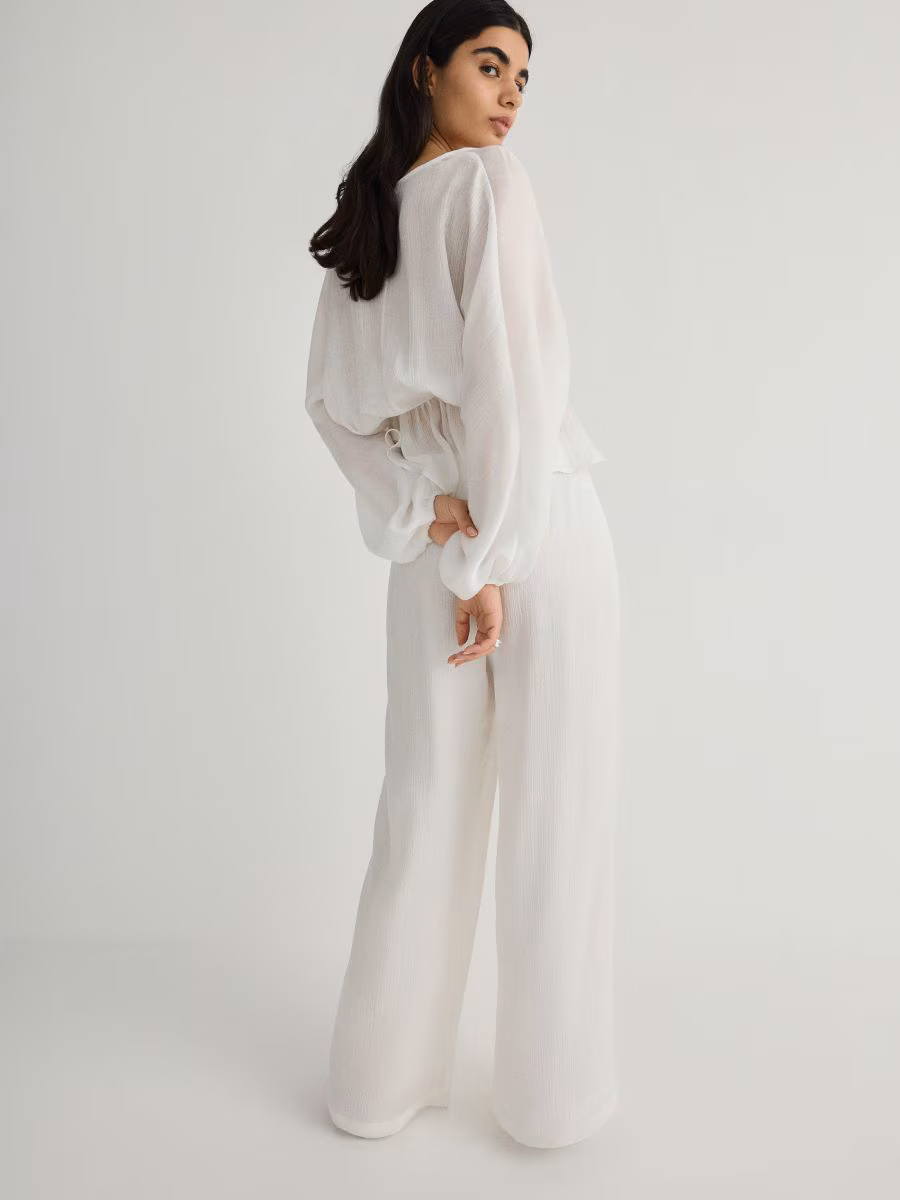 Lyocell Blend Trousers