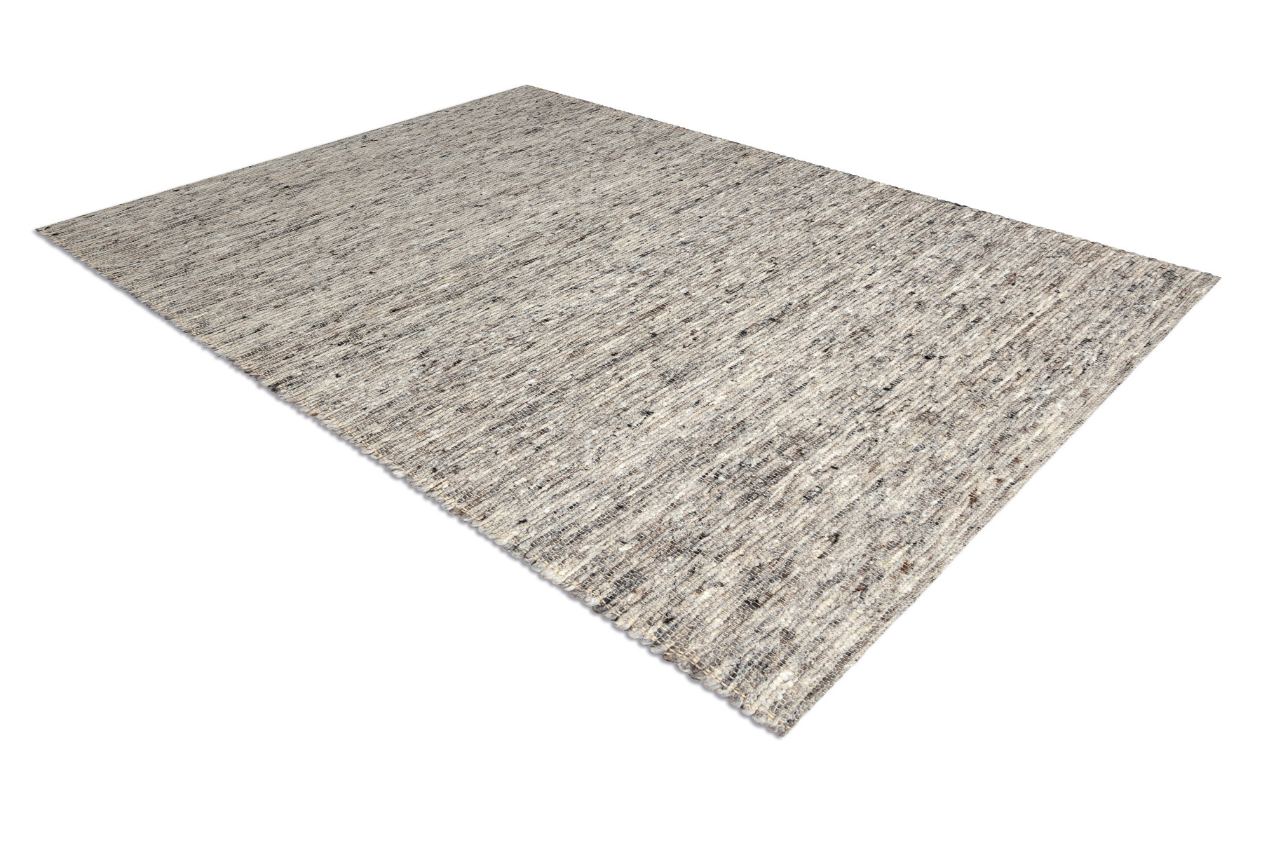 Dywan NEPAL 2100 natural, szary - wełniany, dwustronny, 60x100 cm