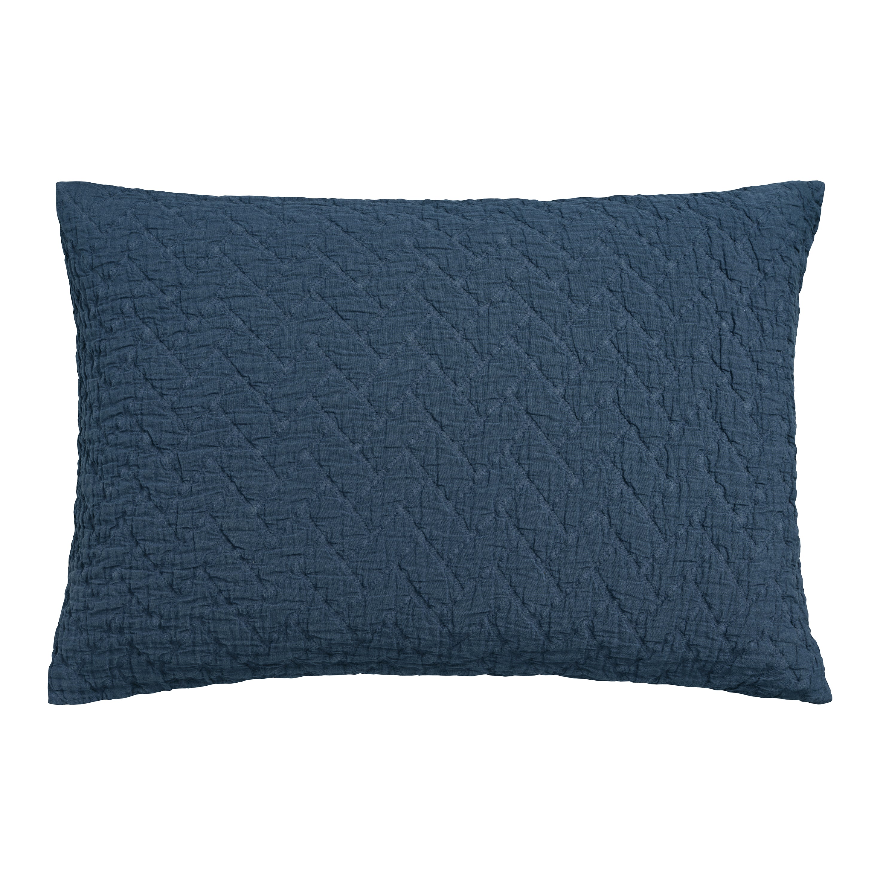 Vandyck Pure 10 Kussensloop 40 x 55 cm - Blue Ink