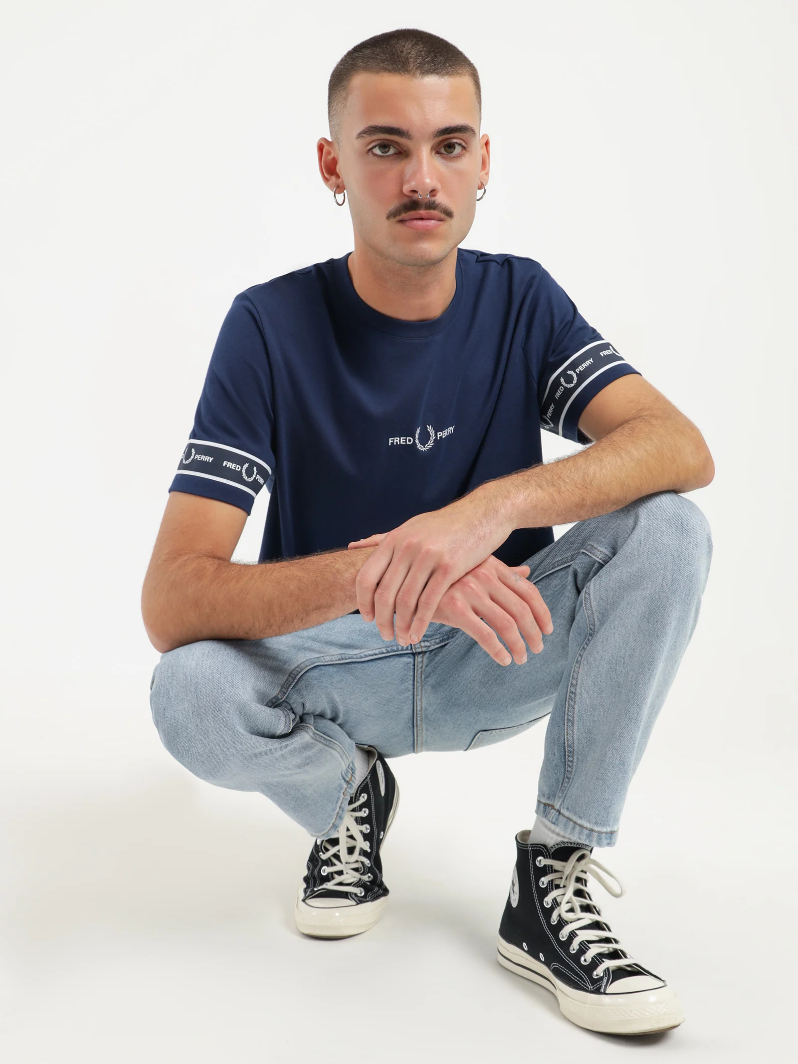 Taped Cuff T-Shirt