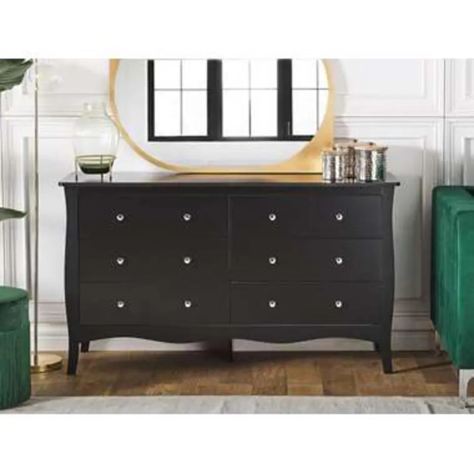 WINCHESTER - Commode - Zwart - MDF