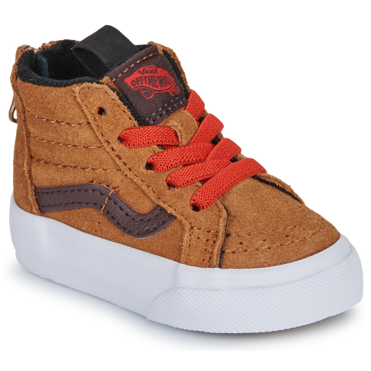 Vans - SK8-Hi Zip - Cognac / Brown / Red