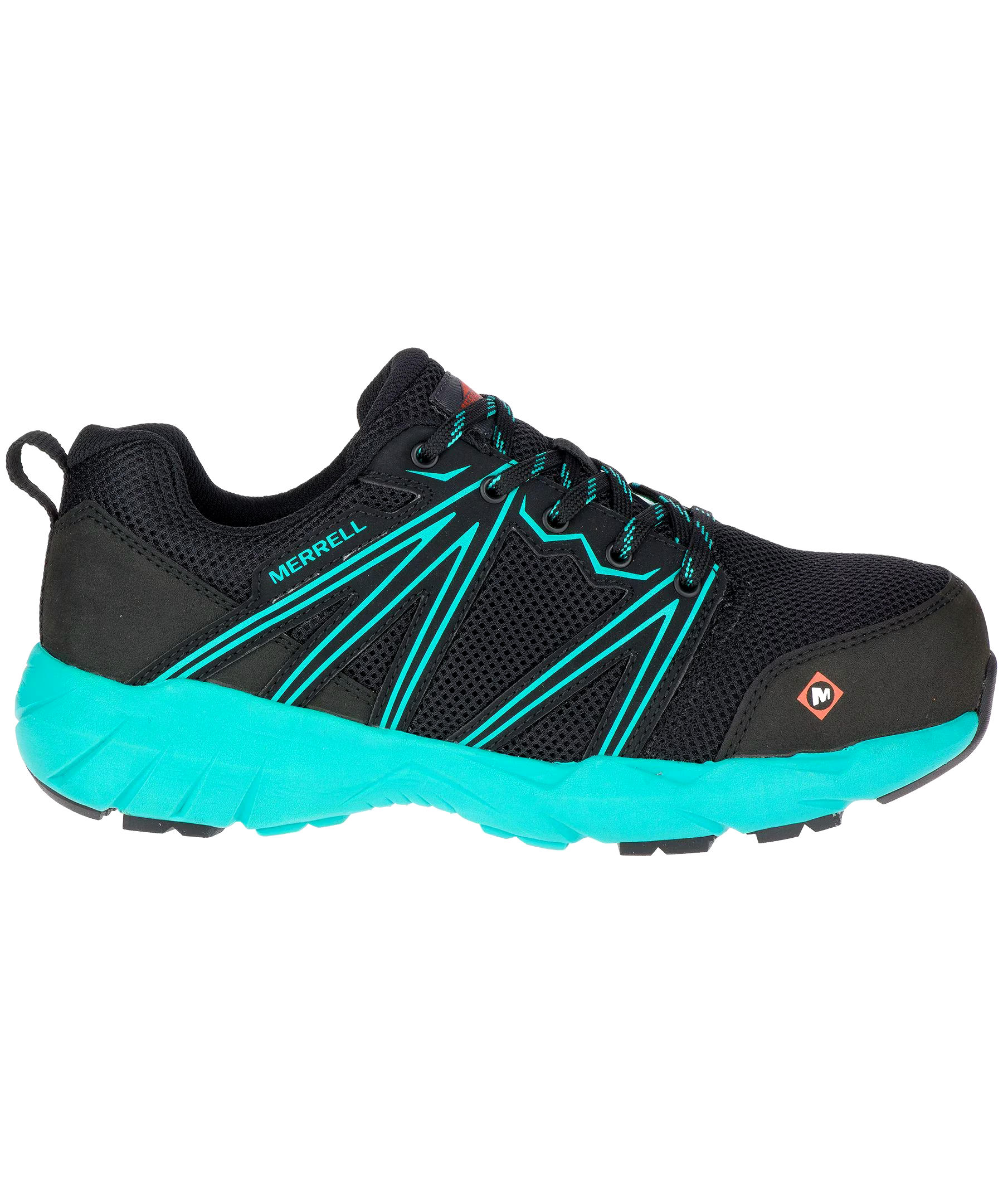 Merrell Work Women's Aluminum Toe Composite Plate Work Fullbench Superlite Athletic Safety Shoes