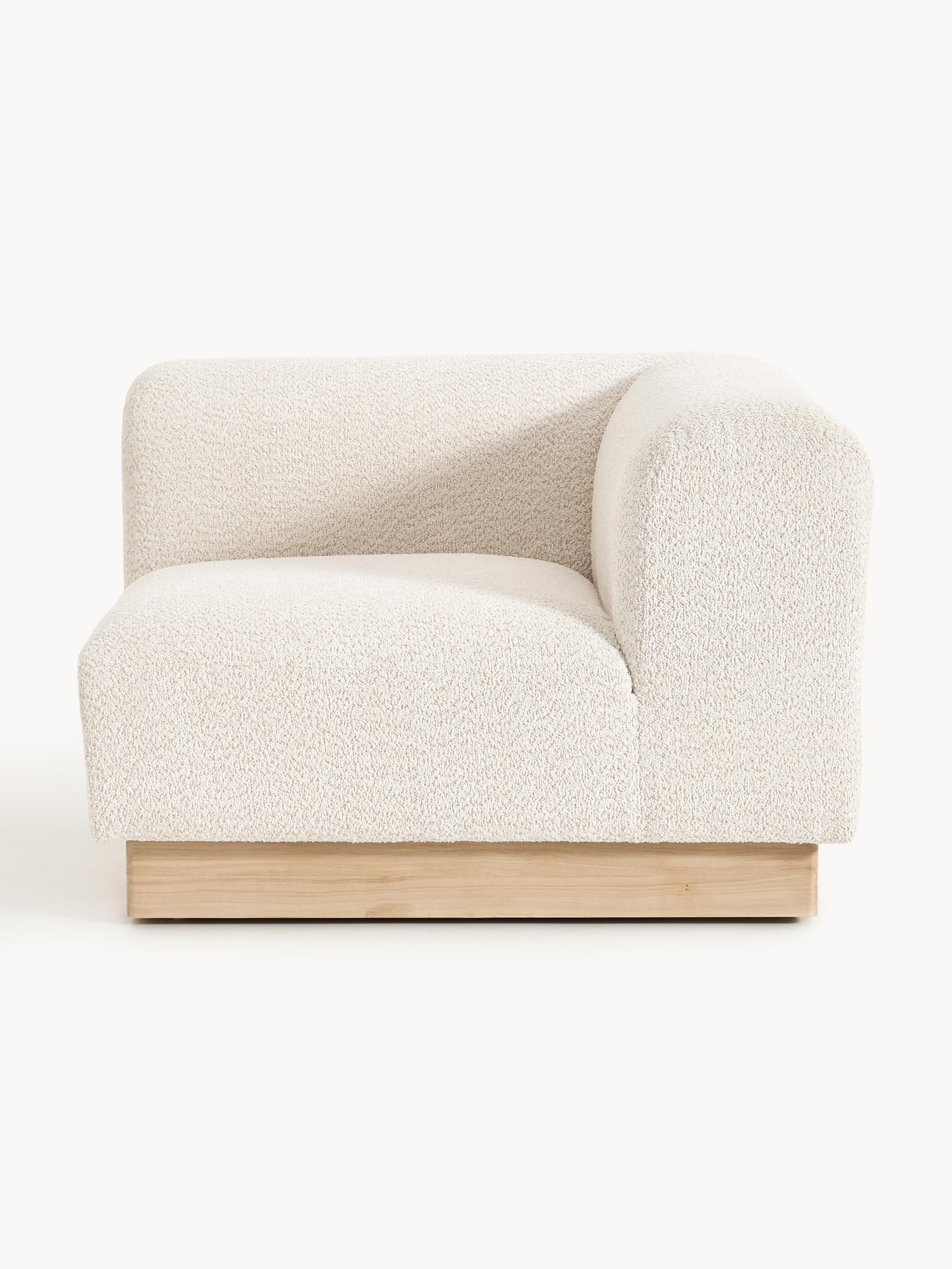 Eckmodul Natalie aus Teddy-Bouclé