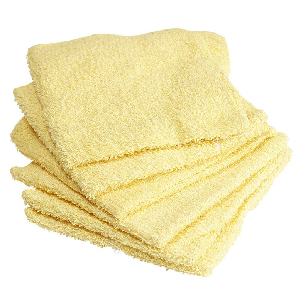 Lot de 4 serviettes pour invités en coton - 6 coloris
