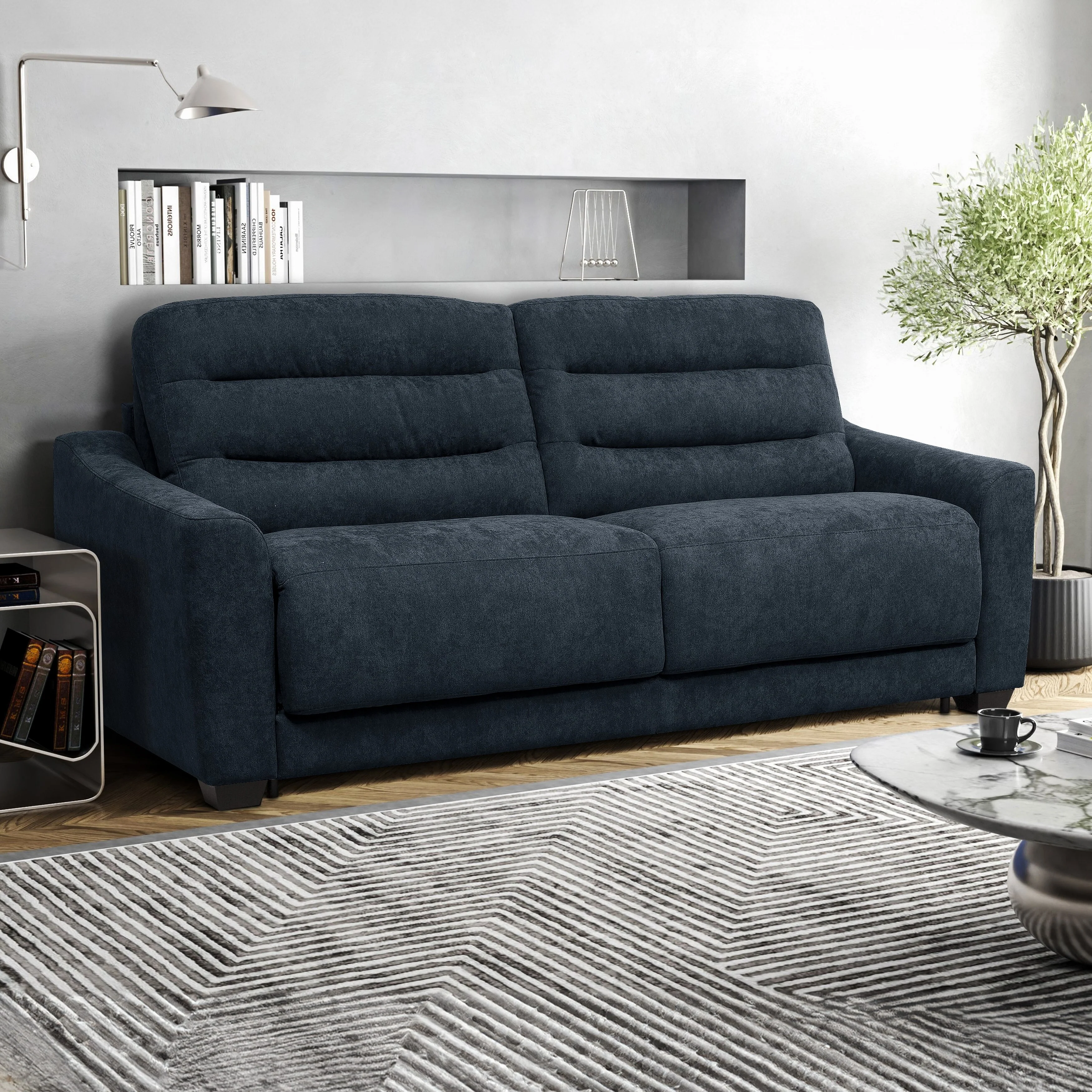 Stearns & Foster® Vito 83 in. Upholstered Sofa Bed