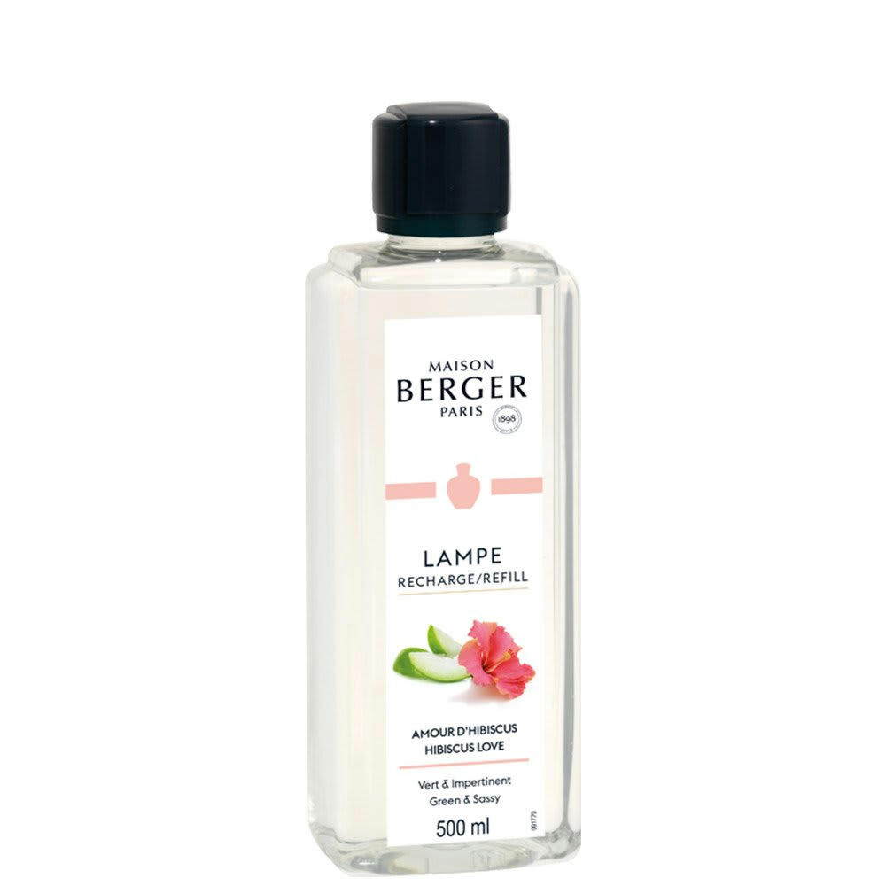 AMOUR D'HIBISCUS - Recharge lampe Berger Amour d'Hibiscus 500ml