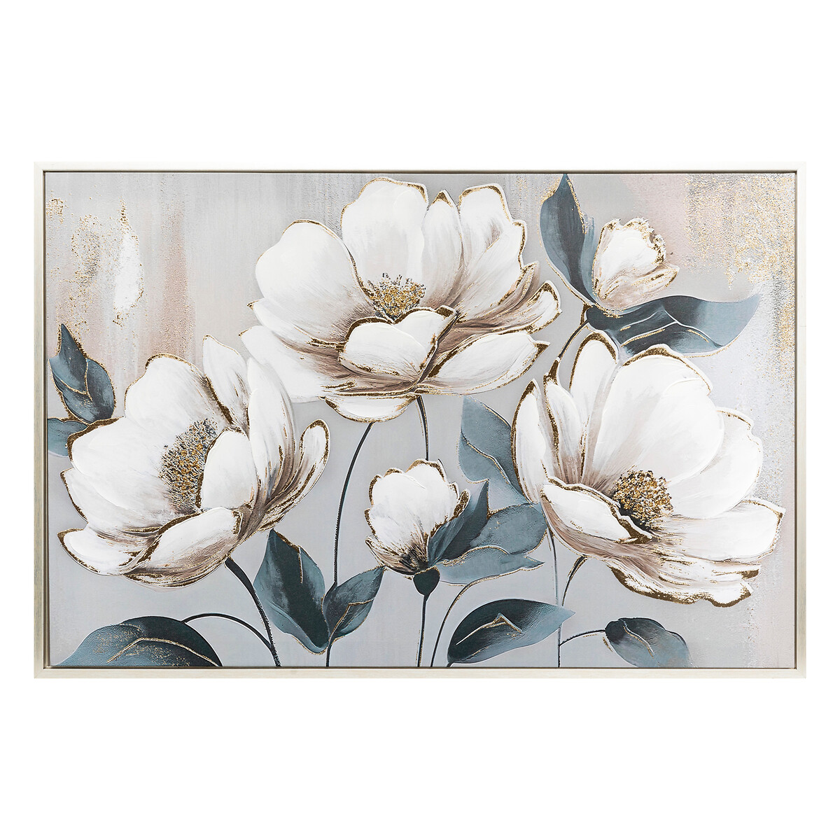 Quadro decorativo com relevo de floresMARGARET 60x90cm