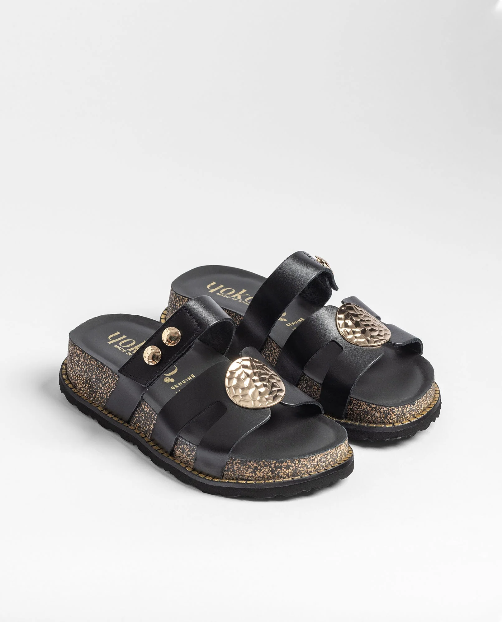 Sandalia plataforma ALI-261 negro
