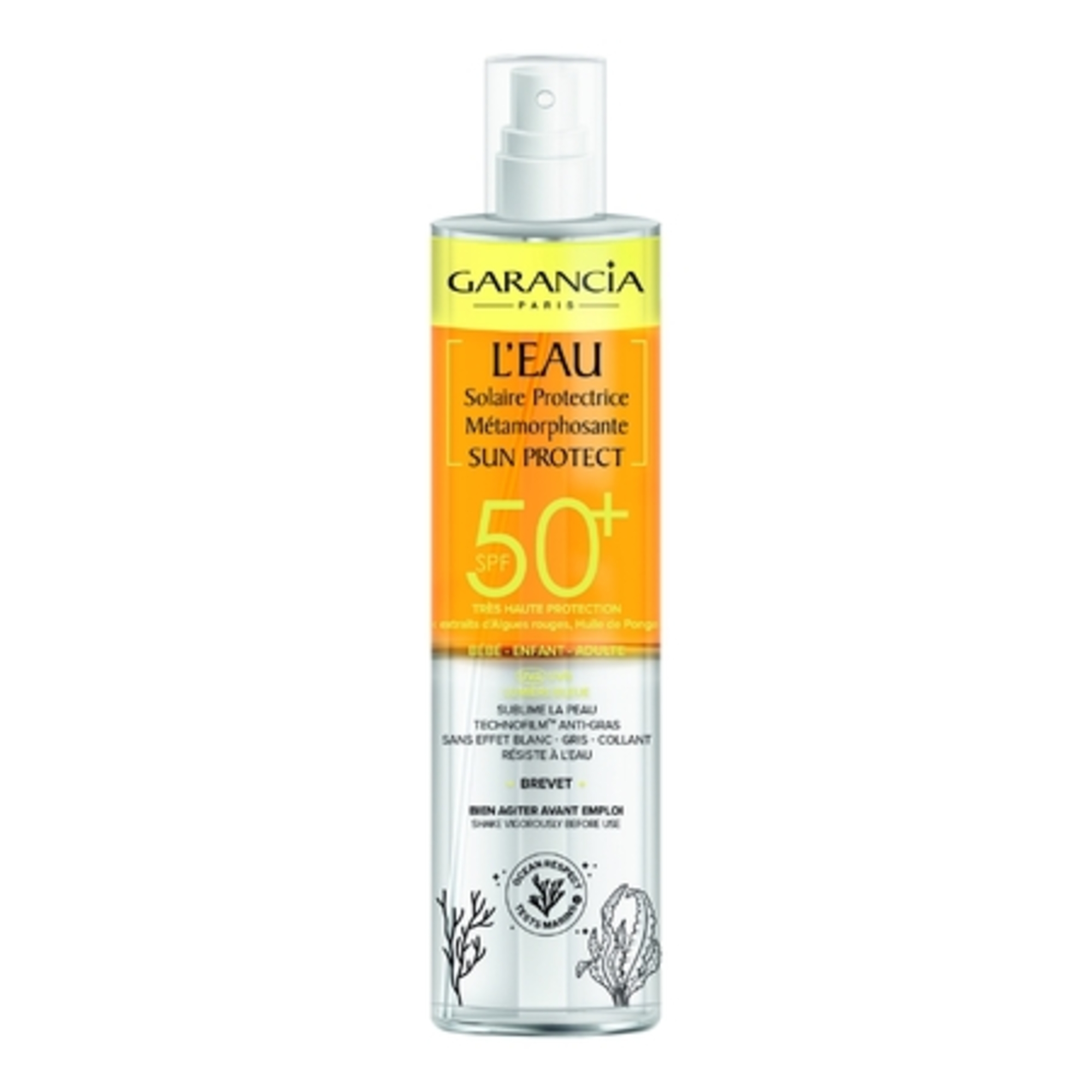 SOLAIREEau metamorphosante protectrice SPF50+