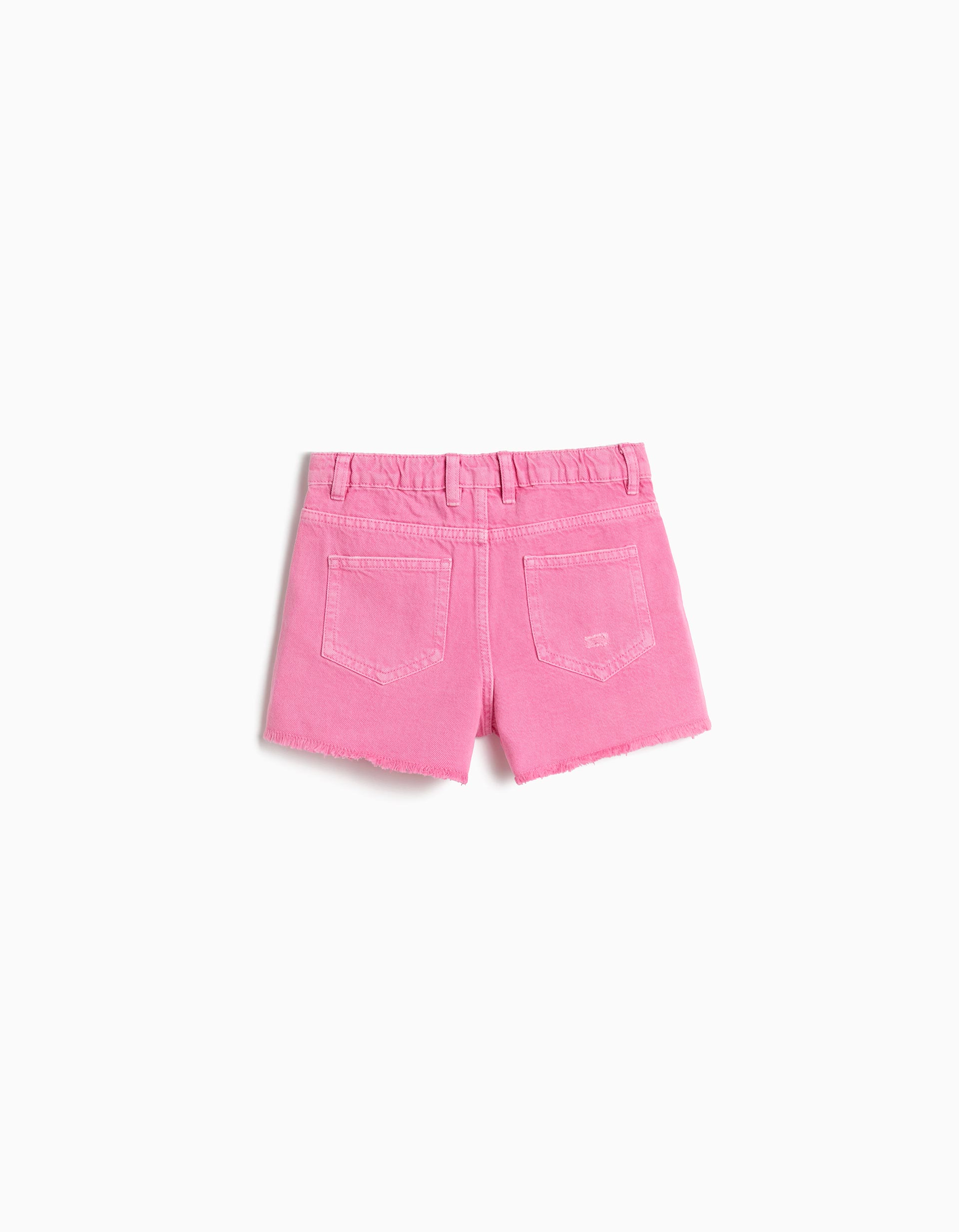 Calções de Ganga, Menina, Rosa