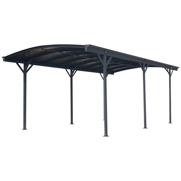 Carport, Außenmaß BxT: 293,5 x 370 cm, anthrazit